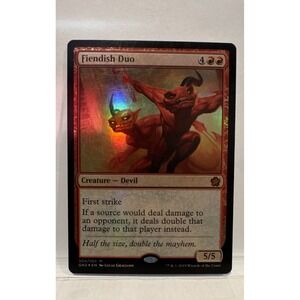 Fiendish Duo Magic Game Night 2019 Foil